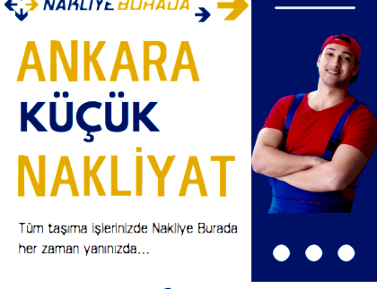 ankara küçük nakliyat